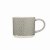 Siip Embossed Chevron Mug Grey