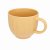 Siip Embossed Knit Mug Mustard