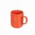 Siip Fundamental Large Embossed Mug - Red
