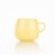 Siip Solid Colour Embossed Round Mug Yellow