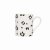 Siip White Leopard Mug
