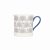 Siip Fundamental Vicky Yorke Designs Tankard Midwinter Mug - Navy