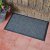 Outside In Opti-Mat Chequered Rubber Backed 45 x 75cm - Anthracite