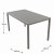 Cube Dining Table With 6 Net Chair Set Turtle Dove