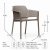 Cube Dining Table With 6 Net Chair Set Turtle Dove