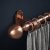 Rothley 25mm x 1219mm Curtain Pole with Solid Orb Finials, Brackets & Curtain Rings - Antique Copper