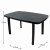 Rimini Rectangular Table Anthracite