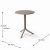Step Low Table With 2 Net Lounge Chair Set - Turtle Dove