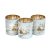 Three Kings Wonderland T-Light Holders (Pack of 3) - White