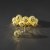 Konstsmide Small Gold Metal Ball LED Lights - Warm White