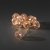 Konstsmide Copper Metal Ball LED Lights - Warm White