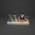 Konstsmide Battery Operated Wooden Xmas Decoration