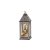 Konstsmide Battery Operated Wooden Lantern with Warm White LED - House