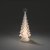 Konstsmide Battery Operated Acrylic Christmas Tree with Warm White LED