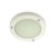 Oaks Lighting Rondo Flush Ceiling Light Small White