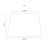 Oaks Lighting Linen Drum Shade Buttermilk - Various Sizes