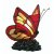 Oaks Lighting Tiffany Style Butterfly Novelty Light