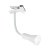 Oaks Lighting Clip Spot Light White