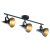 Oaks Lighting Jurva Urban Spot Light Black