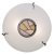 Oaks Lighting Flush Ceiling Light with Tiffany Style Centre Beige