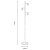 Oaks Lighting Graz 3 Light Floor Lamp Black