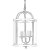 Oaks Lighting Fern 2 Light Lantern Style Pendant Chrome