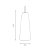 Oaks Lighting Oriata Pendant Small Glass