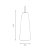 Oaks Lighting Oriata Pendant Small Smoked