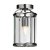 Oaks Lighting Fern Flush Ceiling Lantern Chrome