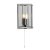 Oaks Lighting Fern Wall Light Chrome