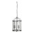 Oaks Lighting Fern 2 Light Lantern Style Pendant Chrome