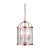 Oaks Lighting Fern 2 Light Lantern Style Pendant Copper