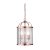 Oaks Lighting Fern 2 Light Lantern Style Pendant Copper