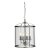 Oaks Lighting Fern 4 Light Lantern Style Pendant Chrome