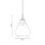 Oaks Lighting Turua Pendant Antique Brass