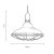 Oaks Lighting Ghent Pendant White