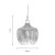 Oaks Lighting Darby Pendant Black