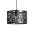 Oaks Lighting Leticia 250mm Pendant Black