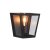 Oaks Lighting Riga Wall Light Black