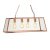 Oaks Lighting Riga 4 Light Chandelier Copper