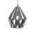 Oaks Lighting Pylos Large Pendant Grey