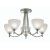 Oaks Lighting Hamburg 5 Light Chandelier Chrome