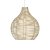 Oaks Lighting Wels Natural Rattan Non-Electric Pendant