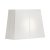 Oaks Lighting Rectangular Shade White - Various Sizes