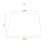 Oaks Lighting Cotton Drum Shade Black - Various Sizes