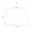 Oaks Lighting Cotton Drum Shade Slate - Various Sizes