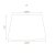 Oaks Lighting Polysilk Drum Shade White - Various Sizes