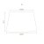Oaks Lighting Polysilk Drum Shade White - Various Sizes