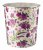 Zoom Floral Print Waste Bin - Assorted