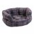 Zoon Oval Plaid Bed Small